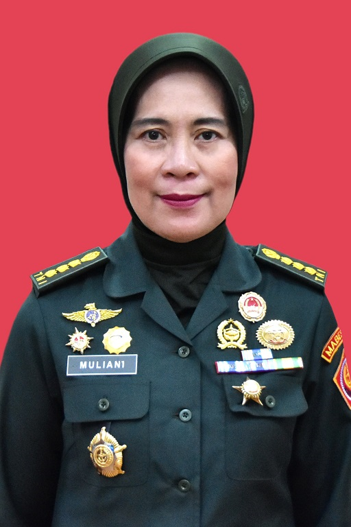Kolonel Caj (K) Dr. Muliani, S.Pd., M.Pd.